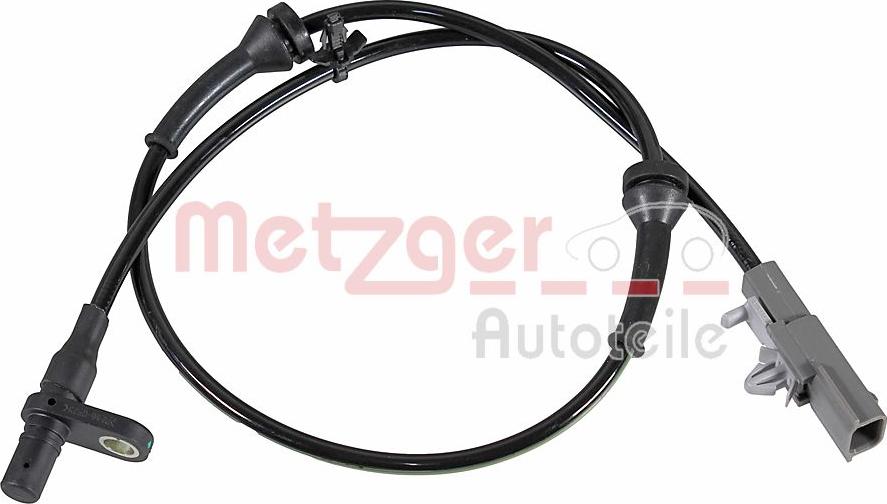 Metzger 09001519 - Датчик ABS, частота обертання колеса autozip.com.ua