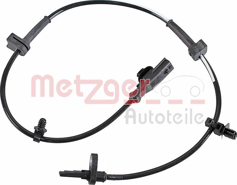 Metzger 09001514 - Датчик ABS, частота обертання колеса autozip.com.ua