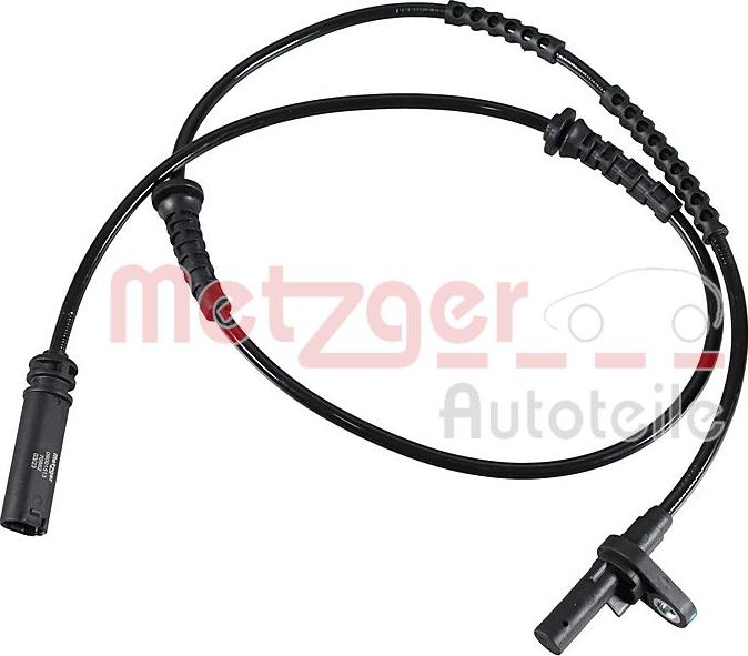 Metzger 09001513 - Датчик ABS, частота обертання колеса autozip.com.ua