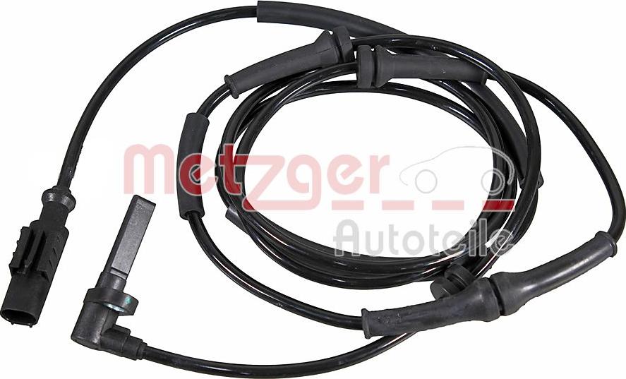Metzger 09001525 - Датчик ABS, частота обертання колеса autozip.com.ua
