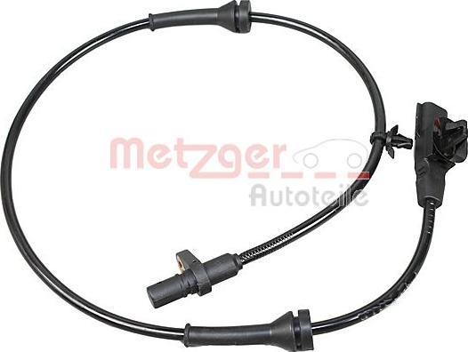 Metzger 09001095 - Датчик ABS, частота обертання колеса autozip.com.ua