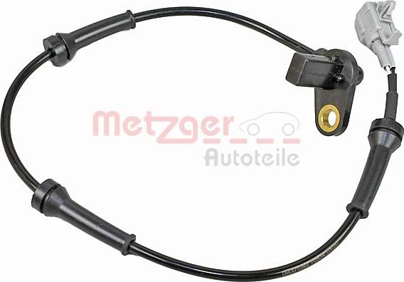 Metzger 09001092 - Датчик ABS, частота обертання колеса autozip.com.ua