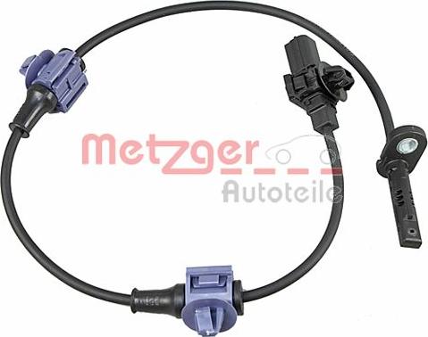 Metzger 09001048 - Датчик ABS, частота обертання колеса autozip.com.ua