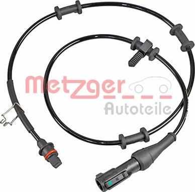 Metzger 09001011 - Датчик ABS, частота обертання колеса autozip.com.ua