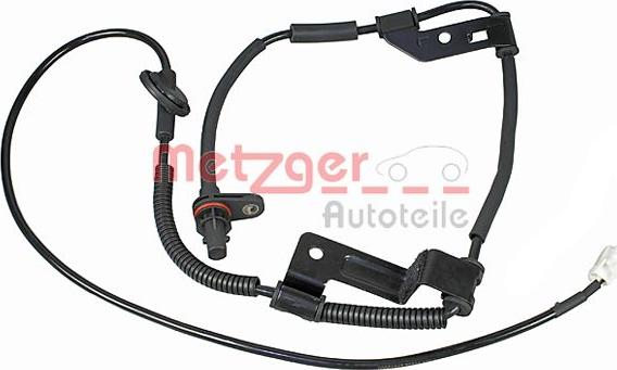 Metzger 09001013 - Датчик ABS, частота обертання колеса autozip.com.ua