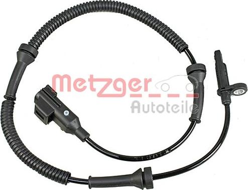 Metzger 09001034 - Датчик ABS, частота обертання колеса autozip.com.ua