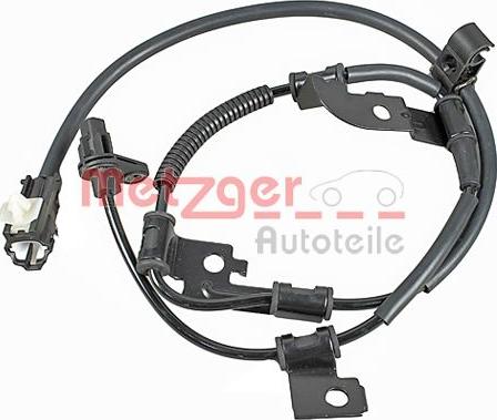Metzger 09001020 - Датчик ABS, частота обертання колеса autozip.com.ua