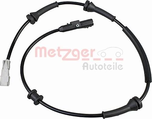 Metzger 09001102 - Датчик ABS, частота обертання колеса autozip.com.ua
