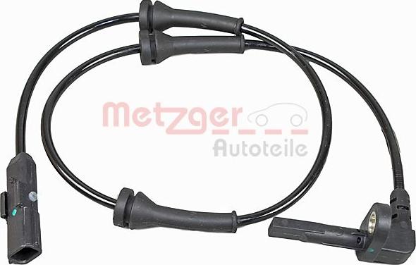 Metzger 09001107 - Датчик ABS, частота обертання колеса autozip.com.ua