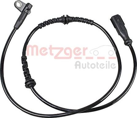 Metzger 09001110 - Датчик ABS, частота обертання колеса autozip.com.ua