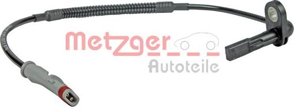 Metzger 0900188 - Датчик ABS, частота обертання колеса autozip.com.ua