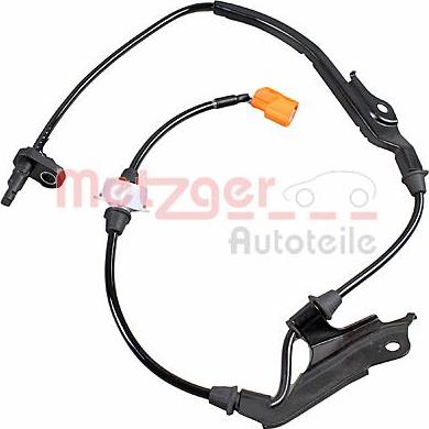 Metzger 09001389 - Датчик ABS, частота обертання колеса autozip.com.ua