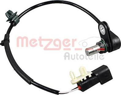 Metzger 09001328 - Датчик ABS, частота обертання колеса autozip.com.ua