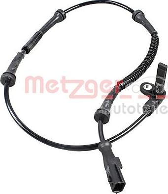 Metzger 09001291 - Датчик ABS, частота обертання колеса autozip.com.ua