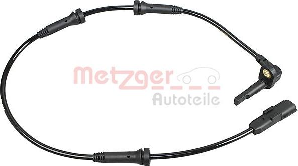 Metzger 09001209 - Датчик ABS, частота обертання колеса autozip.com.ua