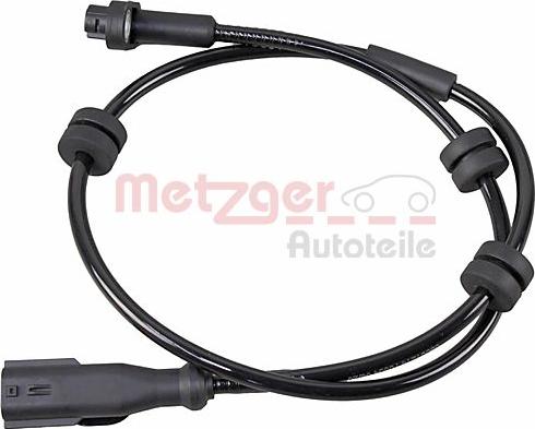 Metzger 09001214 - Датчик ABS, частота обертання колеса autozip.com.ua