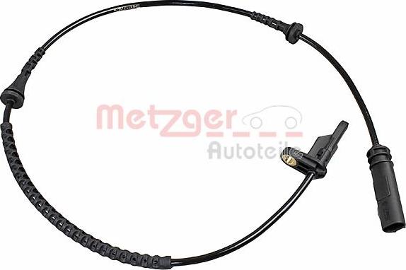 Metzger 09001224 - Датчик ABS, частота обертання колеса autozip.com.ua