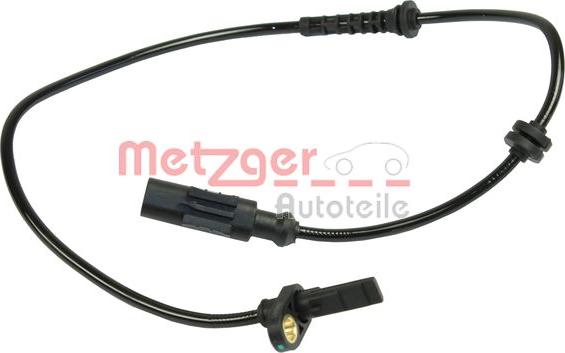 Metzger 0900898 - Датчик ABS, частота обертання колеса autozip.com.ua