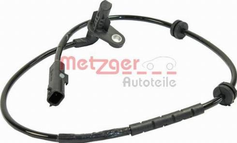 Metzger 0900853 - Датчик ABS, частота обертання колеса autozip.com.ua