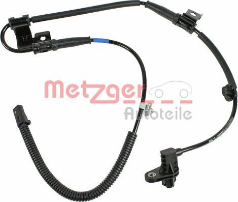 Metzger 0900811 - Датчик ABS, частота обертання колеса autozip.com.ua