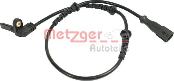Metzger 0900886 - Датчик ABS, частота обертання колеса autozip.com.ua