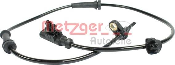 Metzger 0900887 - Датчик ABS, частота обертання колеса autozip.com.ua