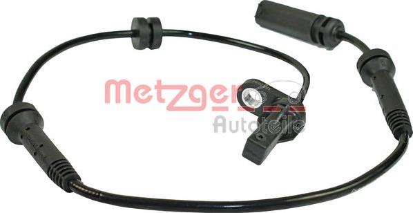Metzger 0900821 - Датчик ABS, частота обертання колеса autozip.com.ua