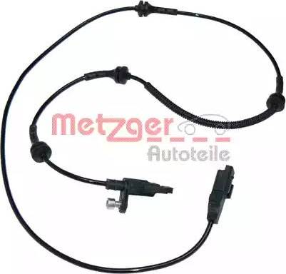 Metzger 0900304 - Датчик ABS, частота обертання колеса autozip.com.ua