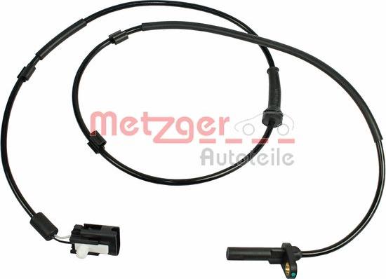 Metzger 0900307 - Датчик ABS, частота обертання колеса autozip.com.ua