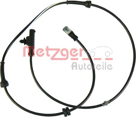 Metzger 0900384 - Датчик ABS, частота обертання колеса autozip.com.ua