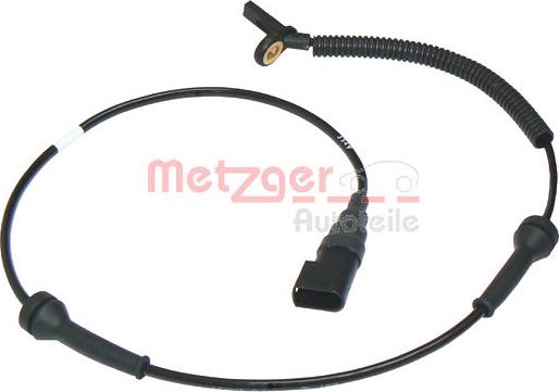 Metzger 0900299 - Датчик ABS, частота обертання колеса autozip.com.ua