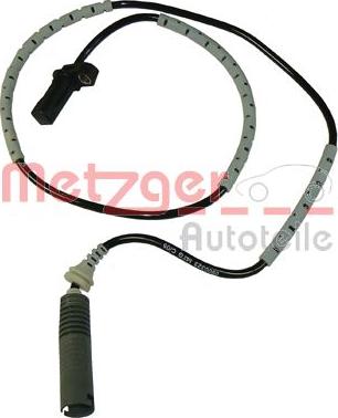 Metzger 0900244 - Датчик ABS, частота обертання колеса autozip.com.ua