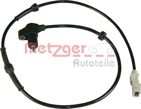 Metzger 0900245 - Датчик ABS, частота обертання колеса autozip.com.ua