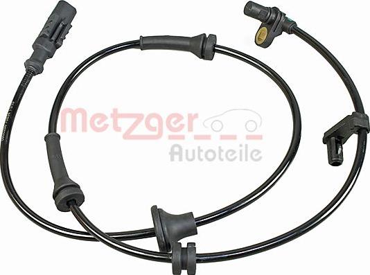 Metzger 0900250 - Датчик ABS, частота обертання колеса autozip.com.ua