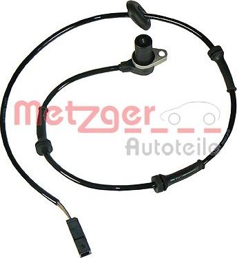 Metzger 0900239 - Датчик ABS, частота обертання колеса autozip.com.ua