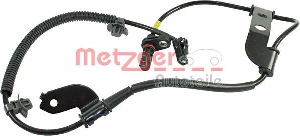 Metzger 0900229 - Датчик ABS, частота обертання колеса autozip.com.ua