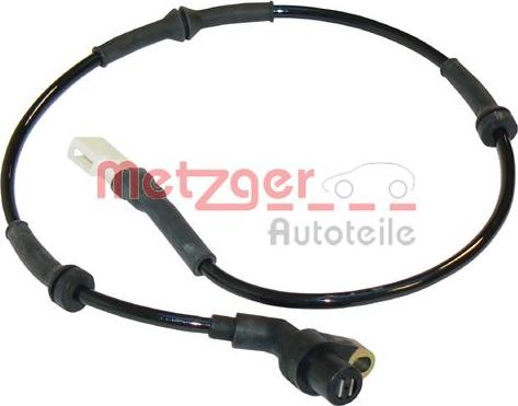 Metzger 0900272 - Датчик ABS, частота обертання колеса autozip.com.ua