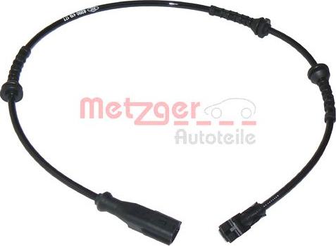 Metzger 0900277 - Датчик ABS, частота обертання колеса autozip.com.ua