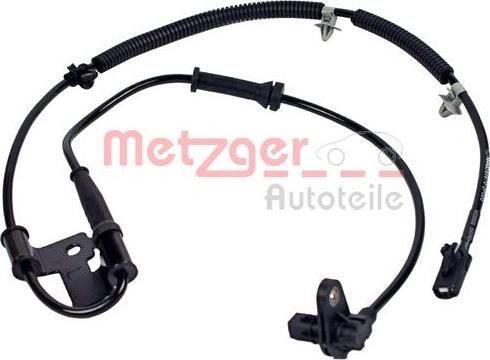 Metzger 0900742 - Датчик ABS, частота обертання колеса autozip.com.ua