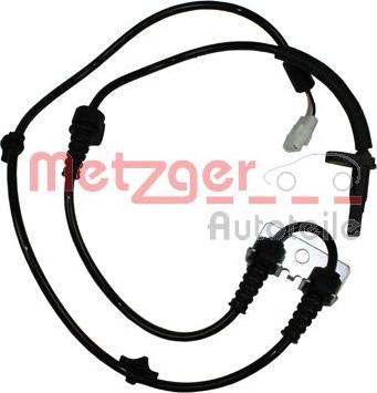 Metzger 0900754 - Датчик ABS, частота обертання колеса autozip.com.ua