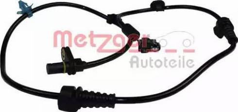 Metzger 0900755 - Датчик ABS, частота обертання колеса autozip.com.ua