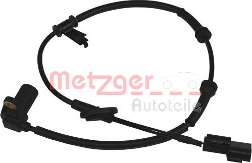 Metzger 0900750 - Датчик ABS, частота обертання колеса autozip.com.ua