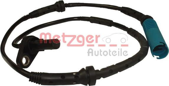 Metzger 0900711 - Датчик ABS, частота обертання колеса autozip.com.ua
