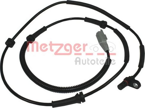 Metzger 0900712 - Датчик ABS, частота обертання колеса autozip.com.ua