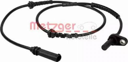 Metzger 0900784 - Датчик ABS, частота обертання колеса autozip.com.ua