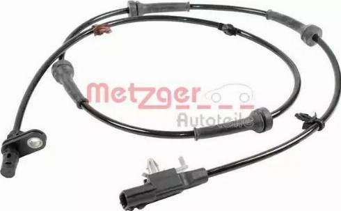 Metzger 0900788 - Датчик ABS, частота обертання колеса autozip.com.ua