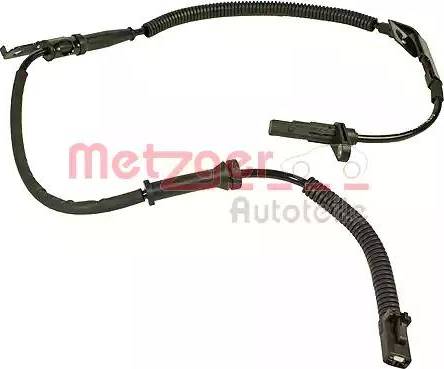 Metzger 0900725 - Датчик ABS, частота обертання колеса autozip.com.ua