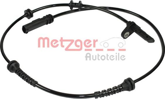 Metzger 0900776 - Датчик ABS, частота обертання колеса autozip.com.ua