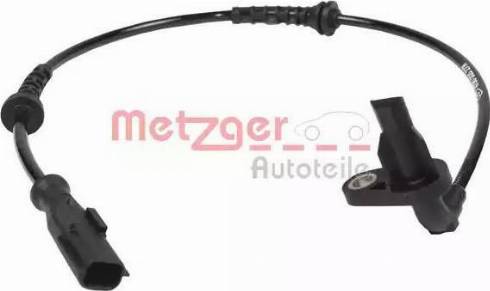Metzger 0900778 - Датчик ABS, частота обертання колеса autozip.com.ua