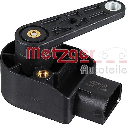 Metzger 0901537 - Датчик, регулювання кута Нахил фар autozip.com.ua
